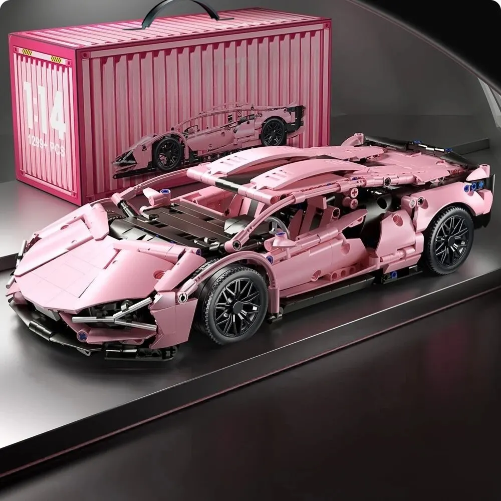 テクニカルレーシングスポーツカー1280個モデルビルディング