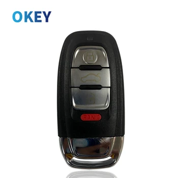 Okey Chiave A Distanza Dell'automobile Borsette di Ricambio Per Audi Q5 A4L A5 A6 A7 A8 RS4 RS5 S4 S5 Senza Logo
