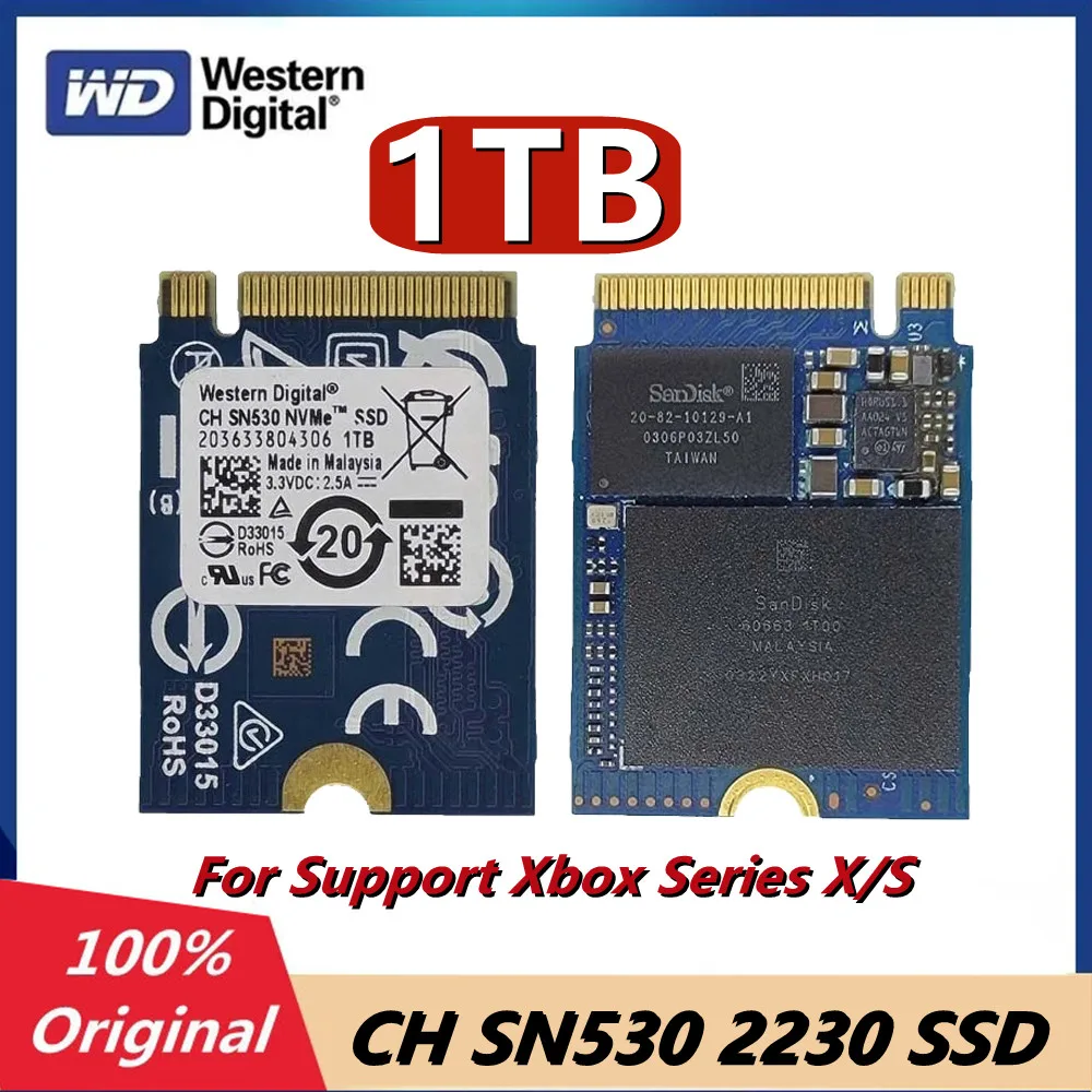 Western Digital-Solid State Drive para Xbox Series X, S Enhanced Games ...