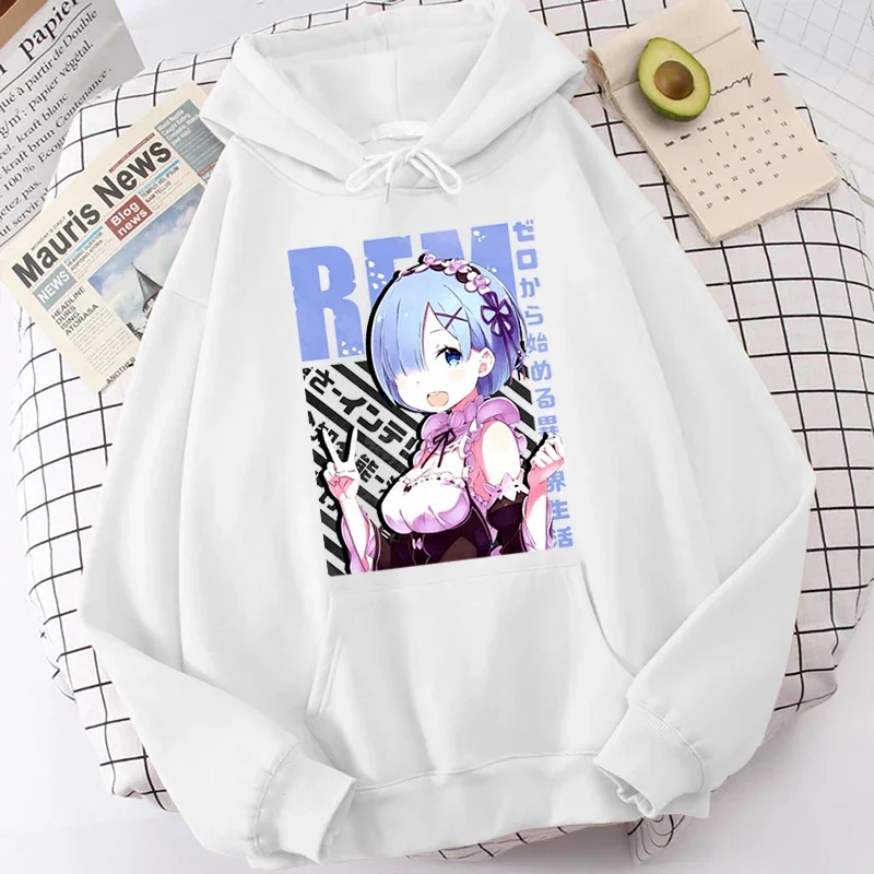 

Harajuku Kawaii Japanese Anime Girl Graphic Print Women Hoodies Autumn New Fashion Casual Round Neck Pullovers Sweatshirt Unisex