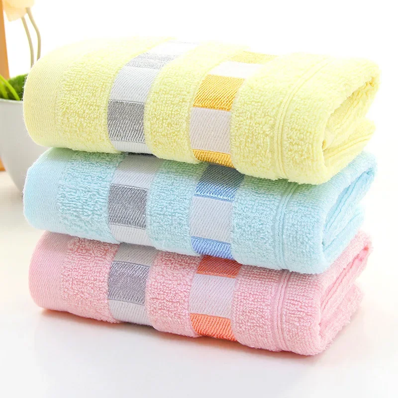 Cotton Bamboo Fiber Bath Face Towels Set Bathroom Super Soft Breathable Bamboo Hand Towel Home Bathroom Washcloth for Adults 4