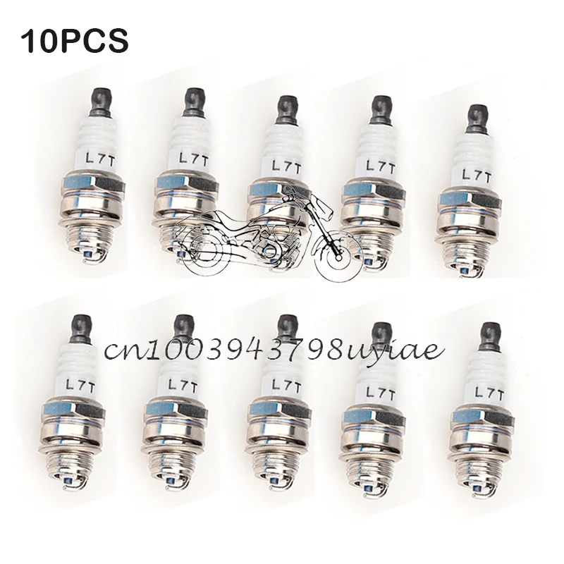 

10 pcs /Lot Chainsaw Lawn Mowers Spark Plug Garden Lawnmower Engine Accessories for 152 Gasoline Engines Replacement