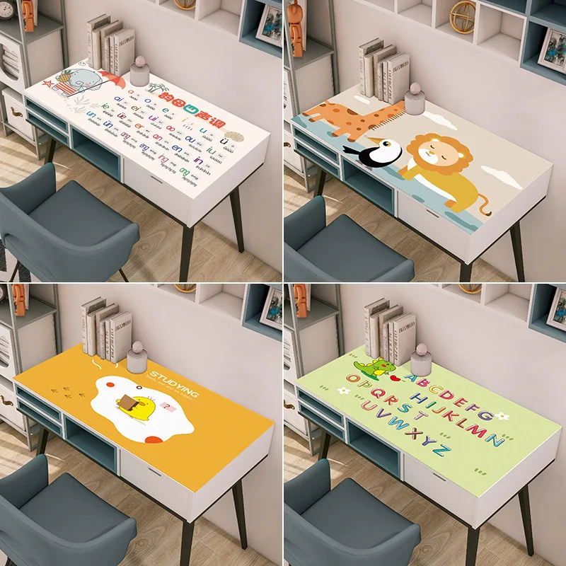 

D1настольный коврик, Студенческая обучающая креативная настольная скатерть, водонепроницаемая и маслостойкая Скатерть для письменного стола, коврик для стола