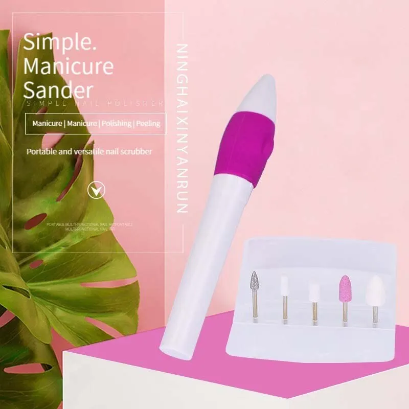 Nail Portable Nail Battery Grinder Mini Written Test Nail Grinder