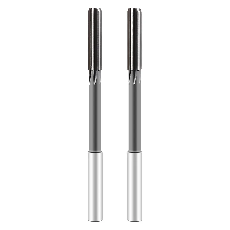 HSS Machining Tool Spiral Flute Reamer Cobalt Cutting H7 Straight Shank Diameter 2mm-16mm for Metal Steel Aluminum Hole Drill 6