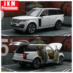 1/32 Land Rover SUV Diecast Toy Car with Pull Back, Sound & Light - Perfect (Range Rover Premium)