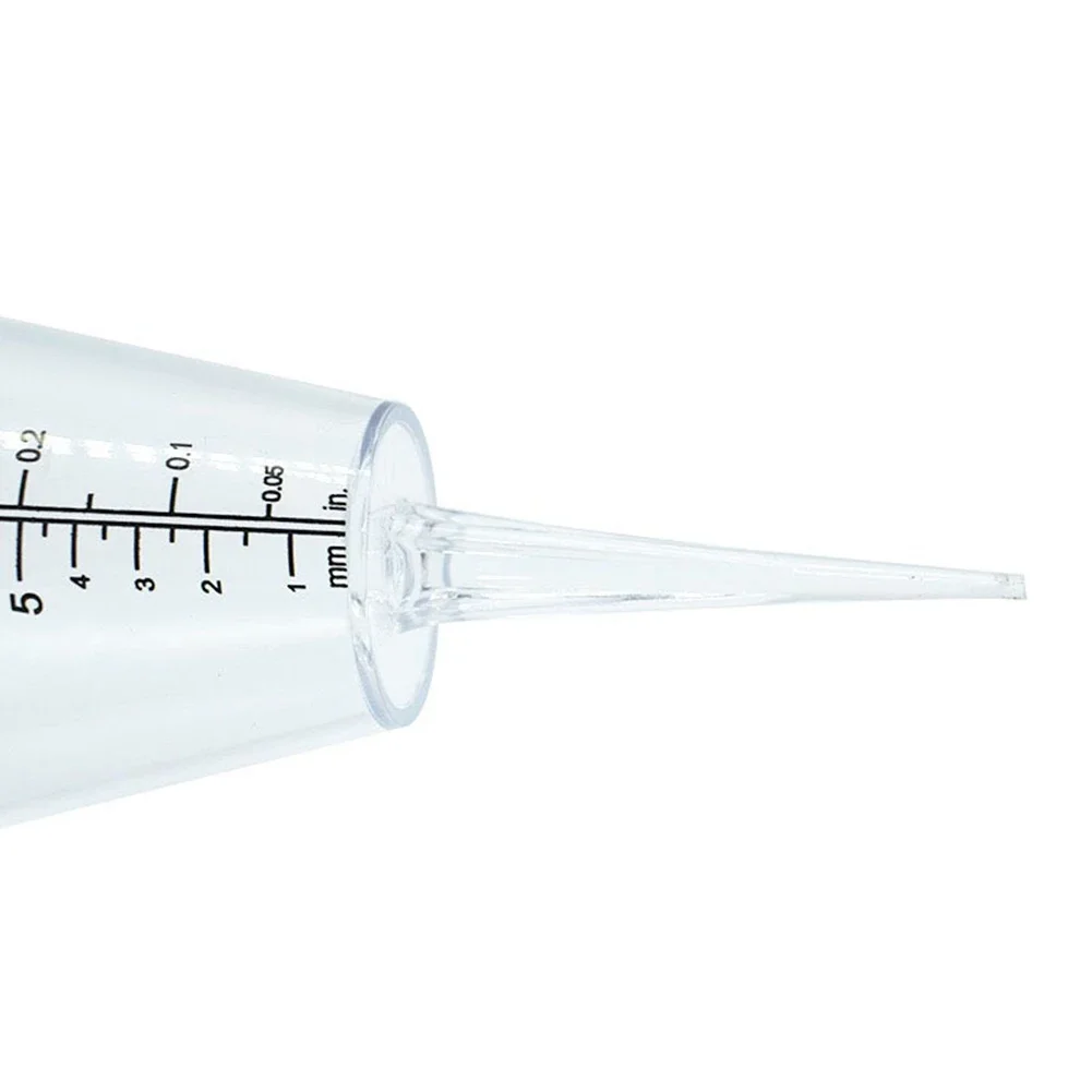 1*Conical Rain Gauge Plastic Clear Outdoor Home Garden DIY Craft Tool Professional 10*21.5cm For Easy Observation Tools New