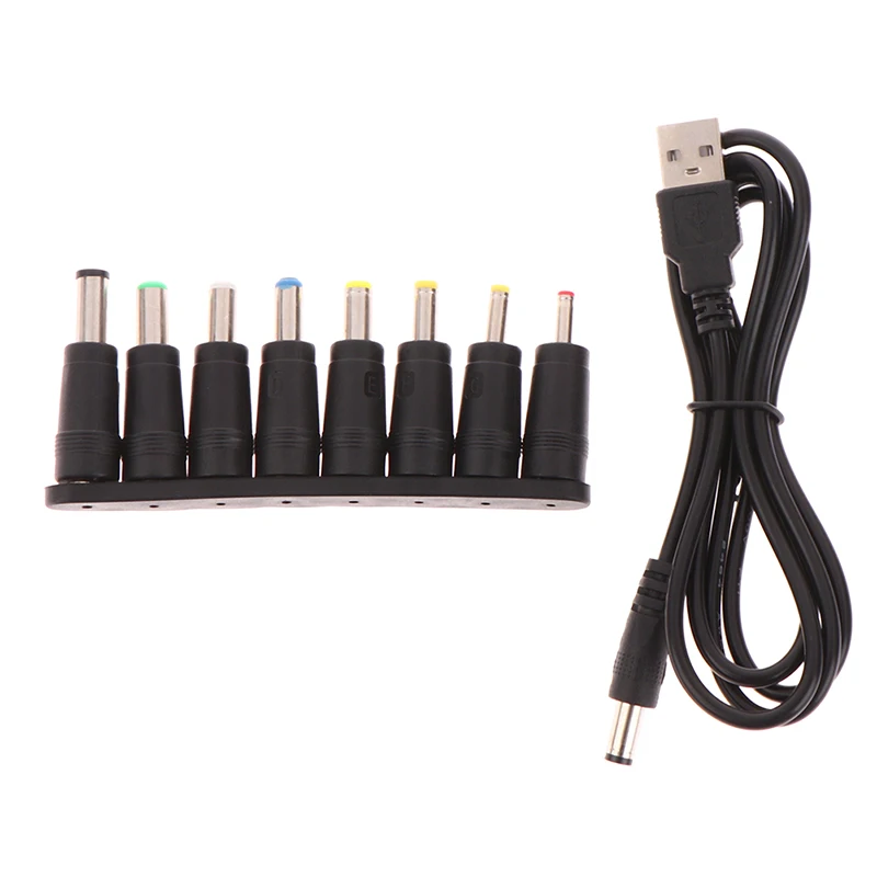 범용 USB to DC 전원 케이블, USB 잭 충전 코드 플러그 커넥터 어댑터, 라우터 미니 선풍기 스피커 카메라용