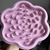 Silicone Pet Licking Pad Cat and Dog Slow Food Non-slip Placemat Pet Bowl CW2219 Huan Le Yang Guang 2