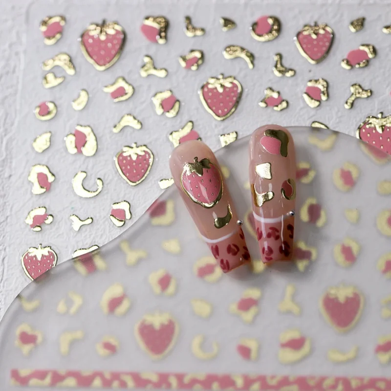 

[Meow.Sensei] Thin Transparent Nail Stickers Small Love Nail Sticker Nail Jewelry Jelly Series M258