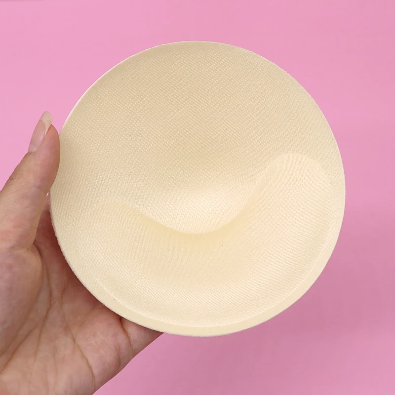 

Women Intimates Accessories Sexy Sponge Bra Pads Push Up Breast Enhancer Removeable Bra Padding Inserts Cups for Swimsuit Bikini