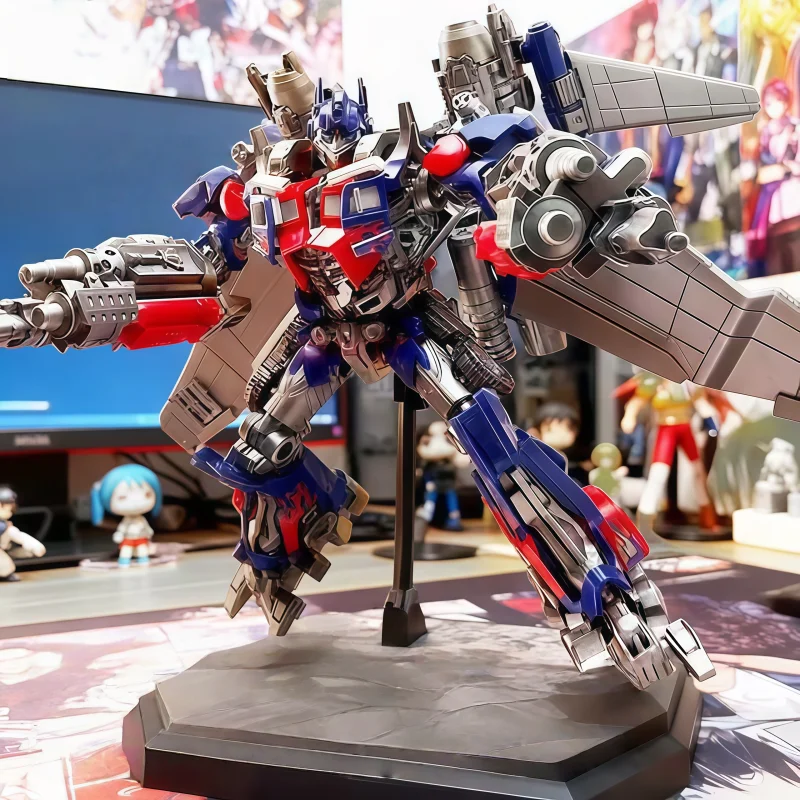Blokees Transformers Beyond Series LED Sentinel Prime Blitzwing Action Figure Collectible Ornament Toy Gift