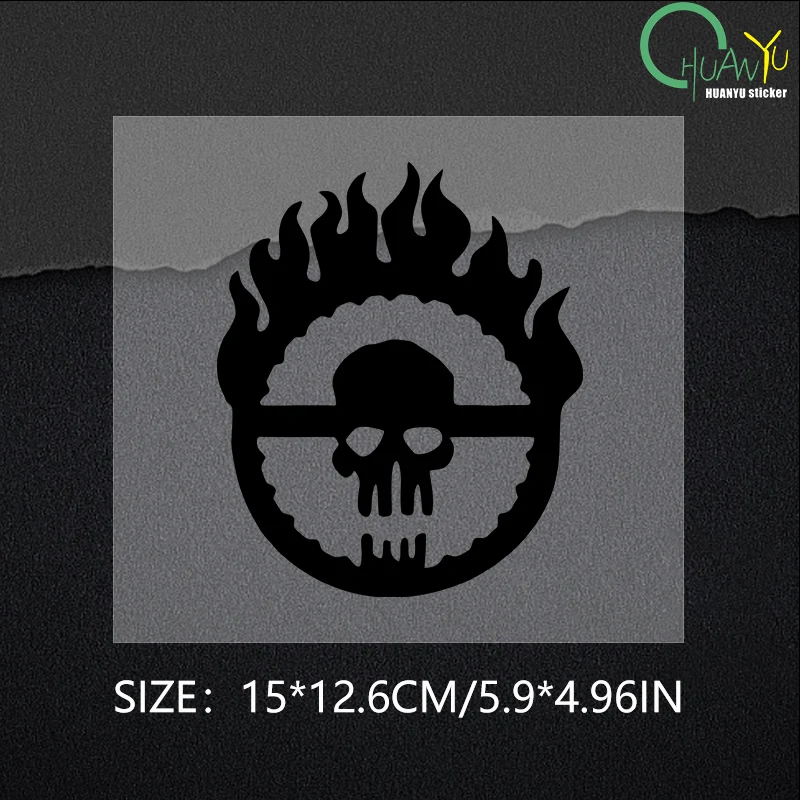 Mad Max Fury Road Skull Logo Vinyl Decal Car Window Laptop Sticker - Foto 3
