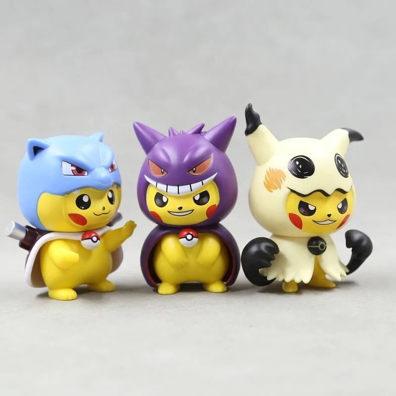 Pikachu Disguise Figures Set - Image 6