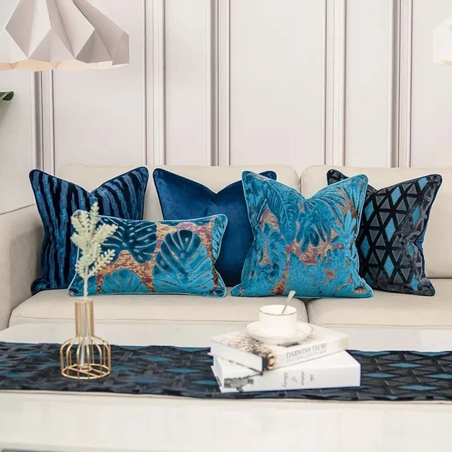 Yastık lüks kapak High-end dekoratif yastık örtüsü kanepe salon dekor için yastık  kılıfı yüksek kaliteli kadife yastık kılıfı - AliExpress