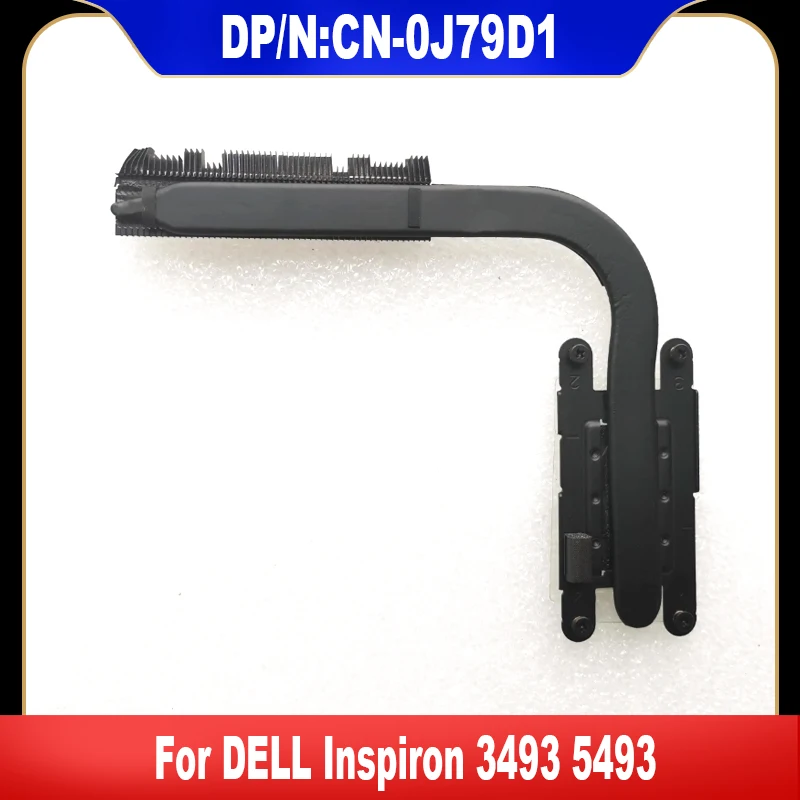 

0J79D1 New Original For DELL Inspiron 3493 5493 Laptop Heatsink Radiator Copper Tube CN-0J79D1 J79D1 High Quality