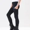 Spring and Autumn Thickened Children's Equestrian Pants Elastic Full Silicone Horse Riding Pants Brushed Base Skin-friendly Soft 3