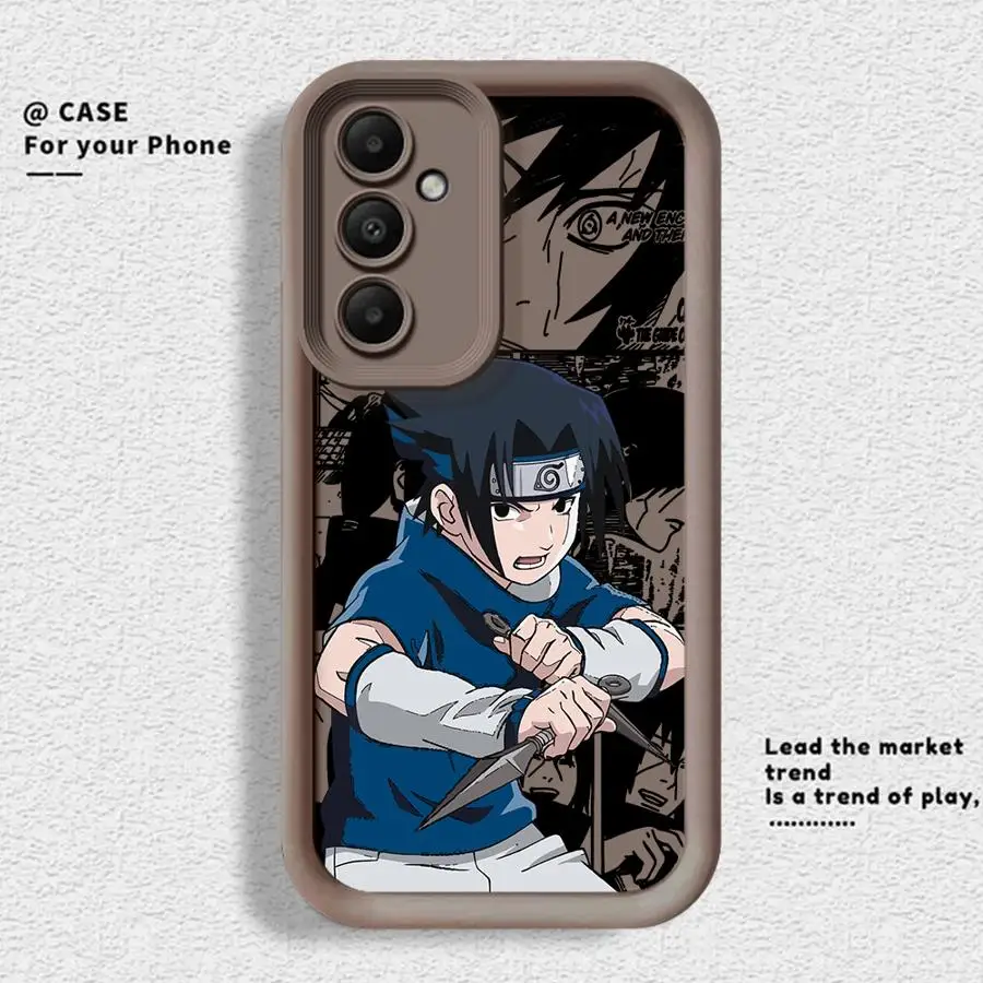 N-Narutos Sasukes Soft Cover Phone Case