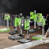 ALLSOME Mini Bench Drill Bench Drilling Machine Variable Speed Drilling Chuck 1-16mm For DIY Wood Metal Electric Tools 2