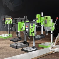 ALLSOME Mini Bench Drill Bench Drilling Machine Variable Speed Drilling Chuck 1-16mm For DIY Wood Metal Electric Tools 2