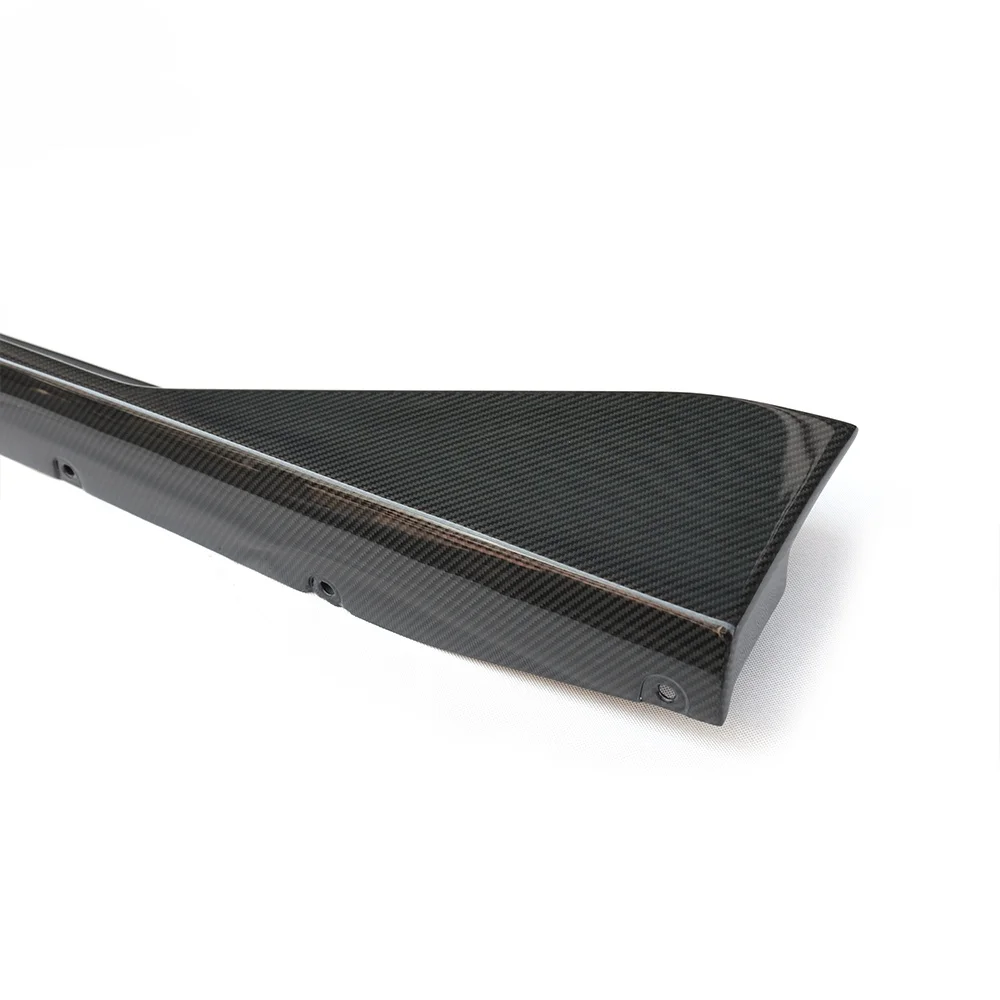 카본 파이버 스커트 M3 G80 스커트 로커 패널 실 카 범퍼 (M3 G80 MP 스타일 바디 키트용)