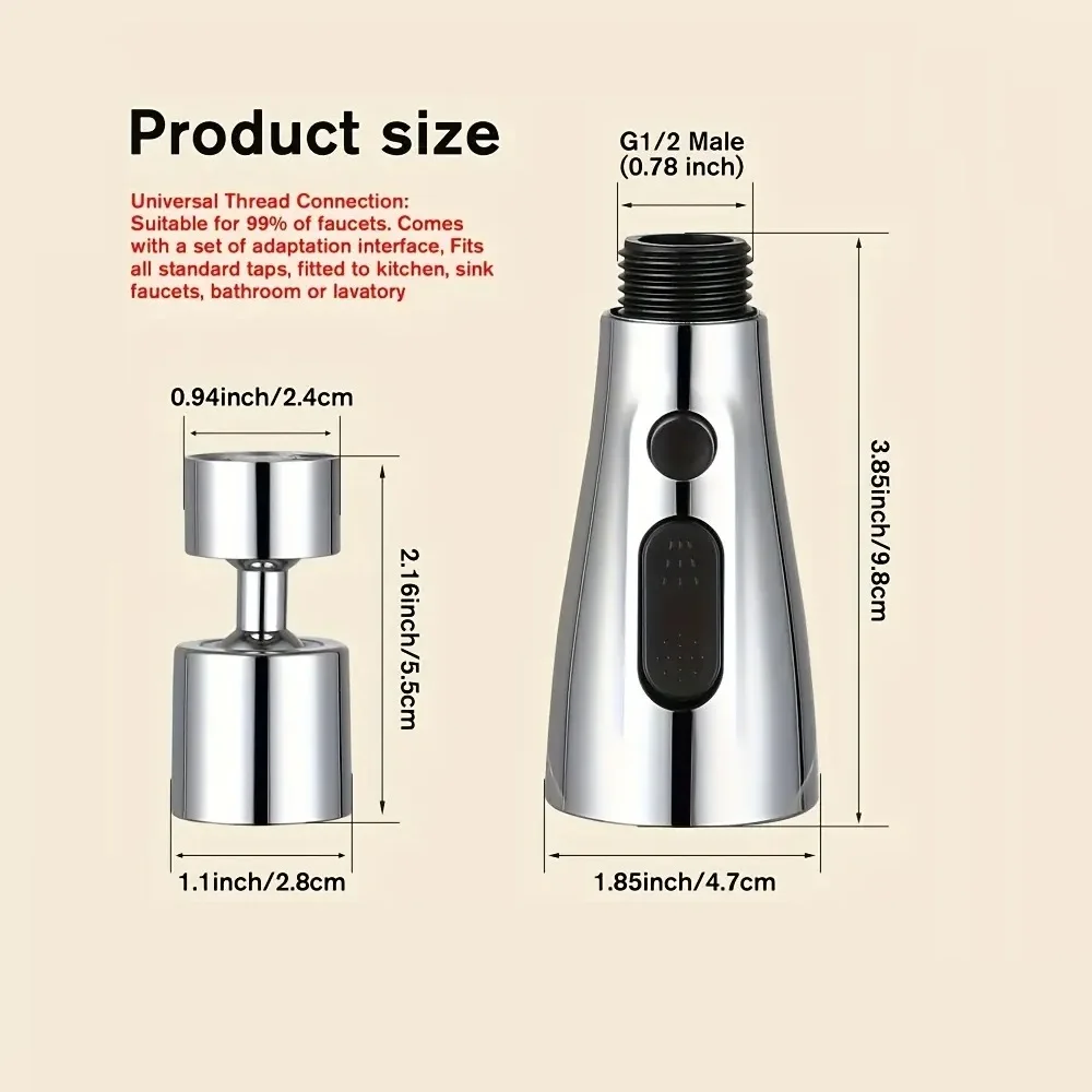 360° Rotatable Kitchen Faucet 4