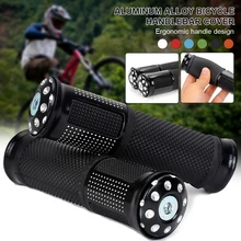 

Universal Bicycle Handlebar Grip 22mm Lock-On Aluminum Alloy Handle Grip Non-Slip Rubber Waterproof for MTB BMX Bike Scooter