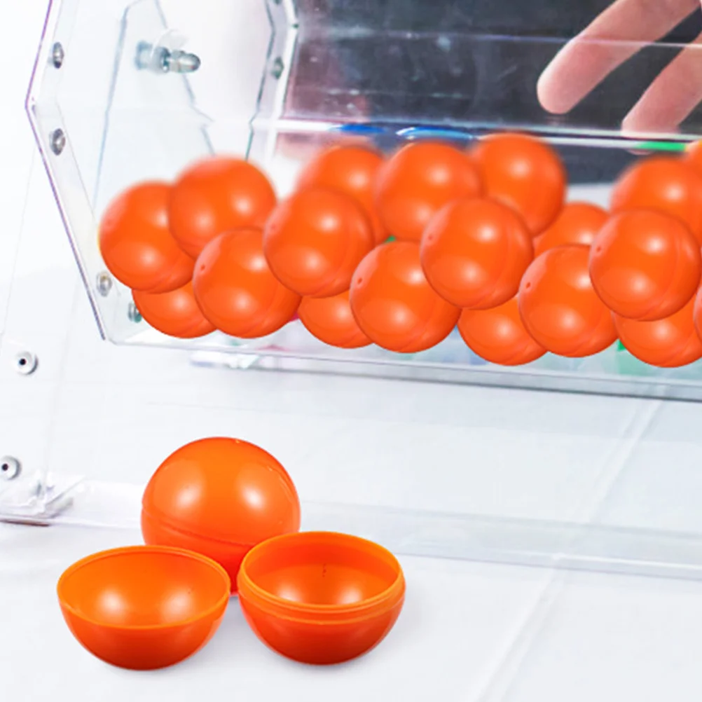

Lottery Balls Bingo Ball Hollow Lotto Ball Yellow White Plastic Hollow Balls Openable Raffle Balls Vending Machine Balls No