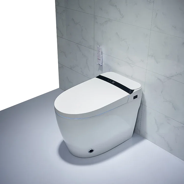 YYHC-Low price one piece wc toilet intelligent automatic sanitary wares 4