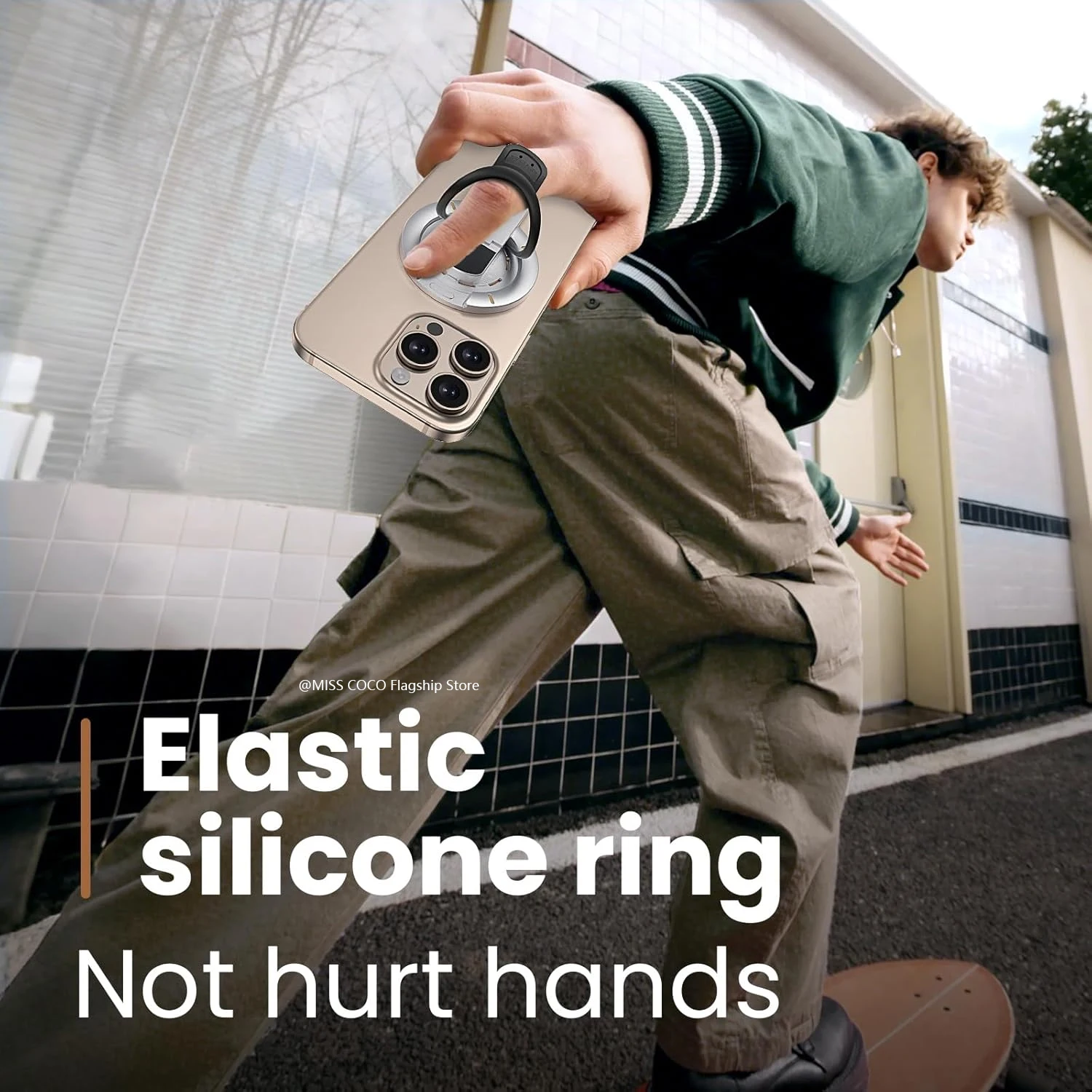 MagSafe 3-in-1 Magnetic Phone Grip and Stand