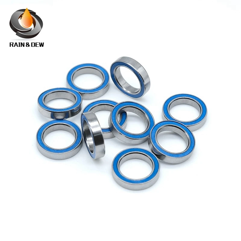 미니어처 MR105-2RS 볼 베어링 ABEC-7, MR105RS 베어링, 블루 밀폐 MR105 2RS 품질, 5x10x4mm, 10 개