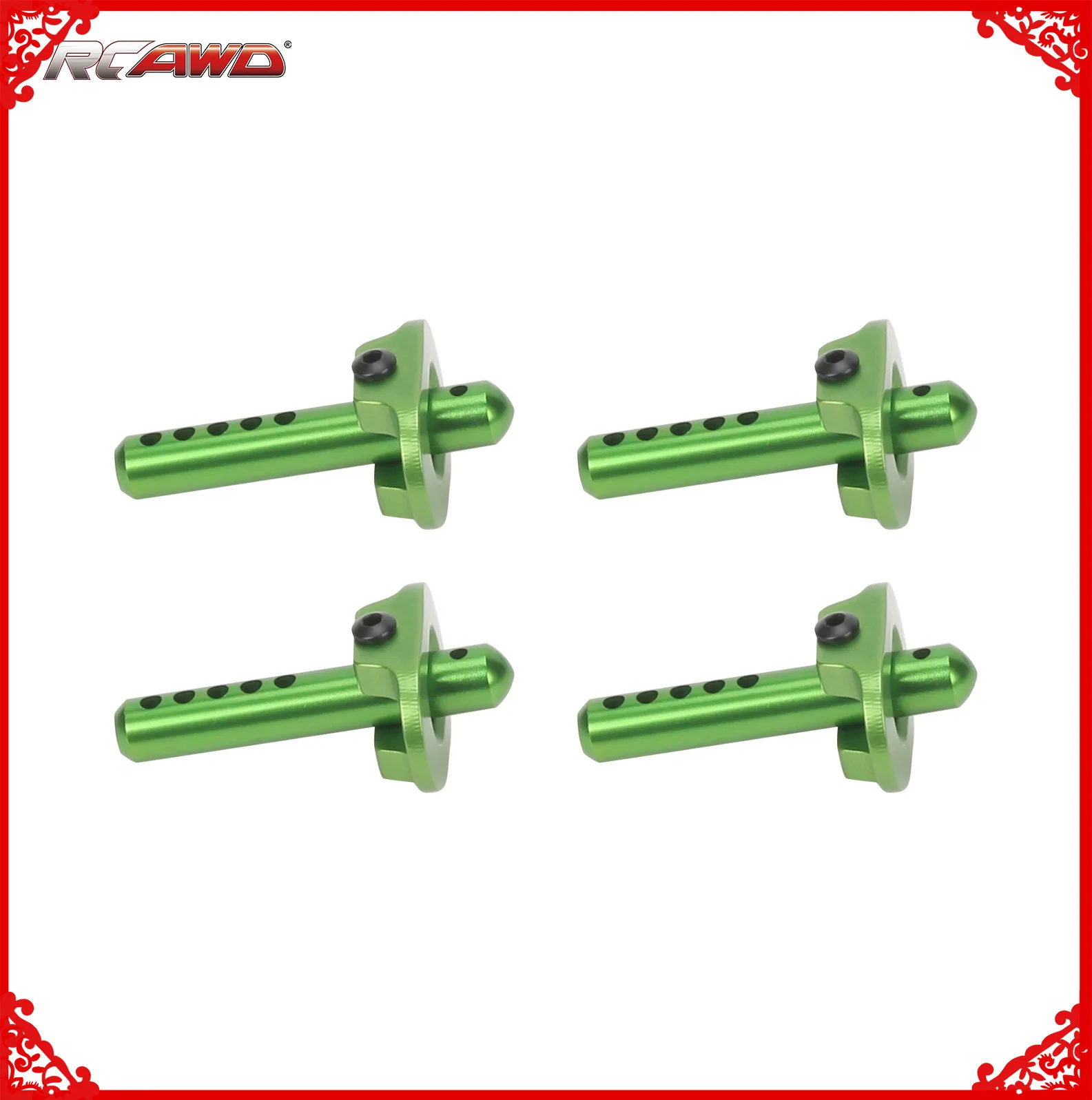 Набор RCAWD Body Post для 1/7 1/8 Arrma FELONY INFRACTION LIMITLESS NERO FAZON TALION 6S обновленная часть