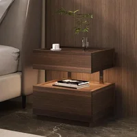Simple European Bedside Table Classic Storage Luxury Trendy Night Table Modern Premium Comodini Camera Letto Bedroom Furnitures