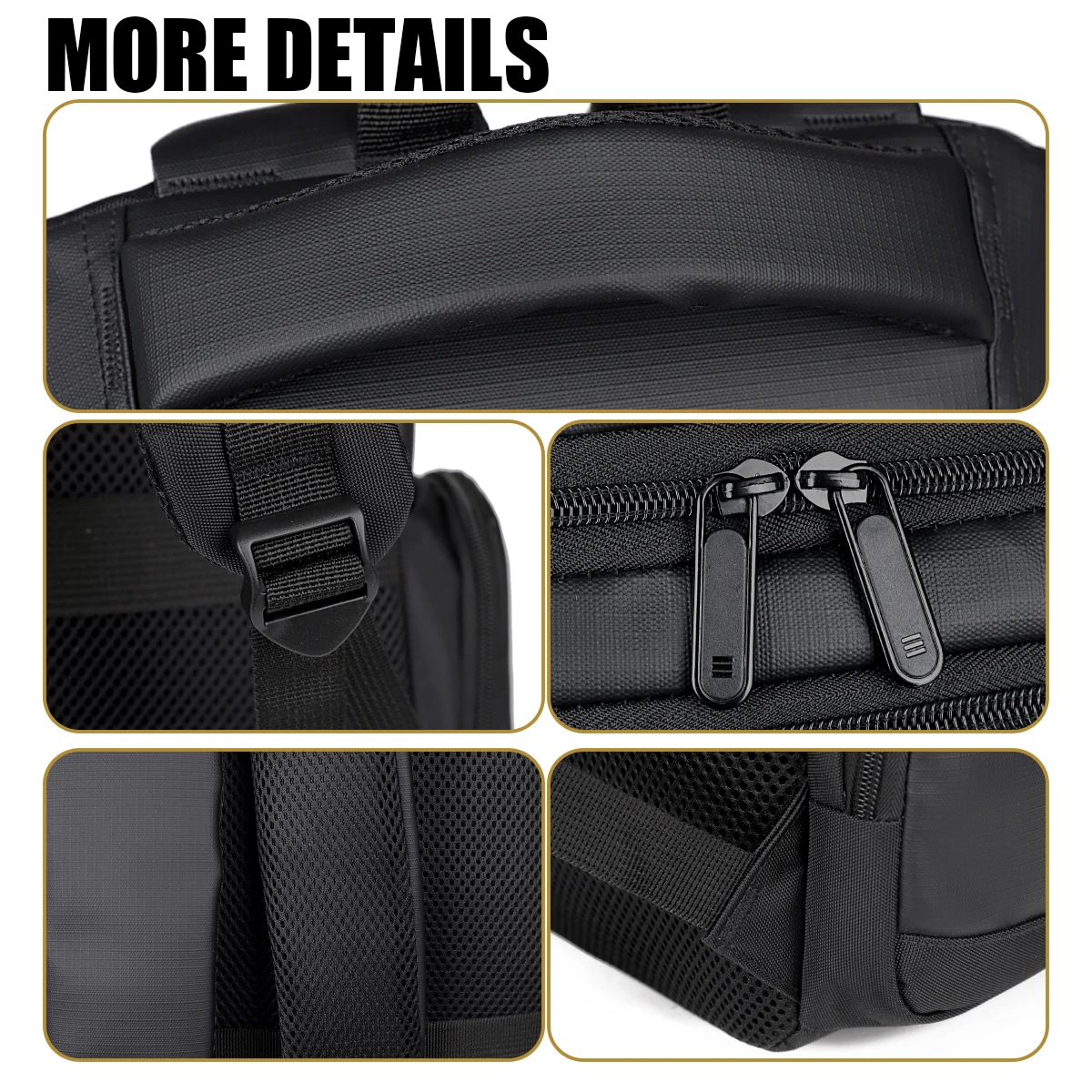 Business Backpack for Male High School Students and College Students, Large-Capacity Computer Bag, Business Trip Backpack, Lightweight Sports Travel Backpack