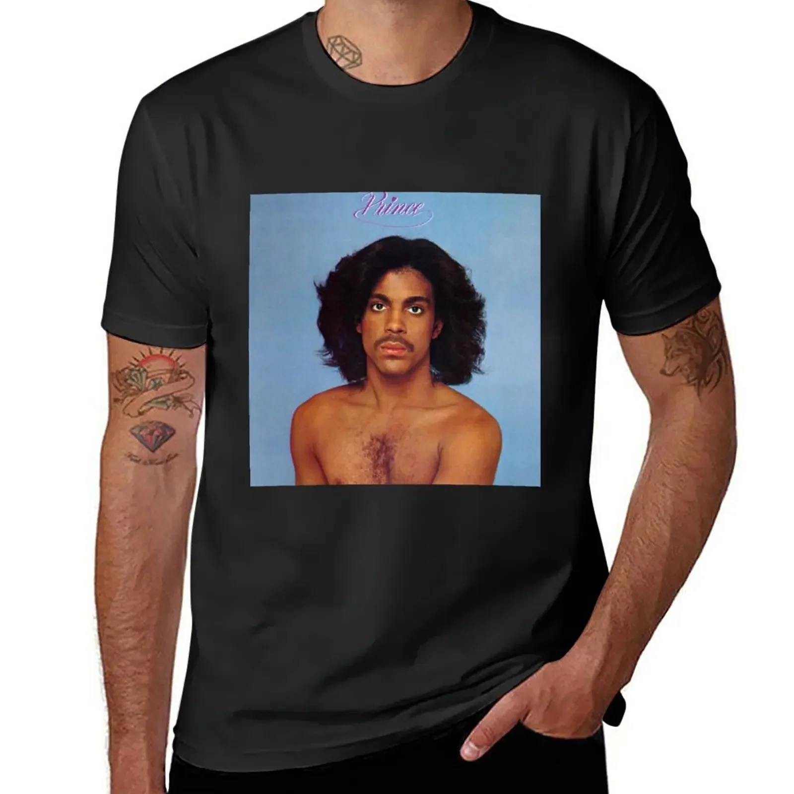 

Prince T-Shirt tees blacks men t shirts