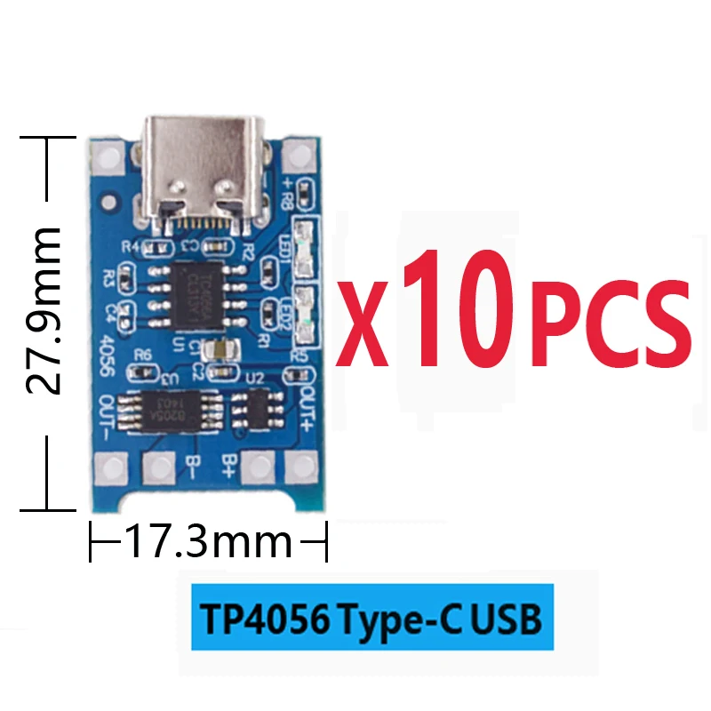 Enhanced Lithium Battery Charger Module with Dual Protection and Optimized Charging