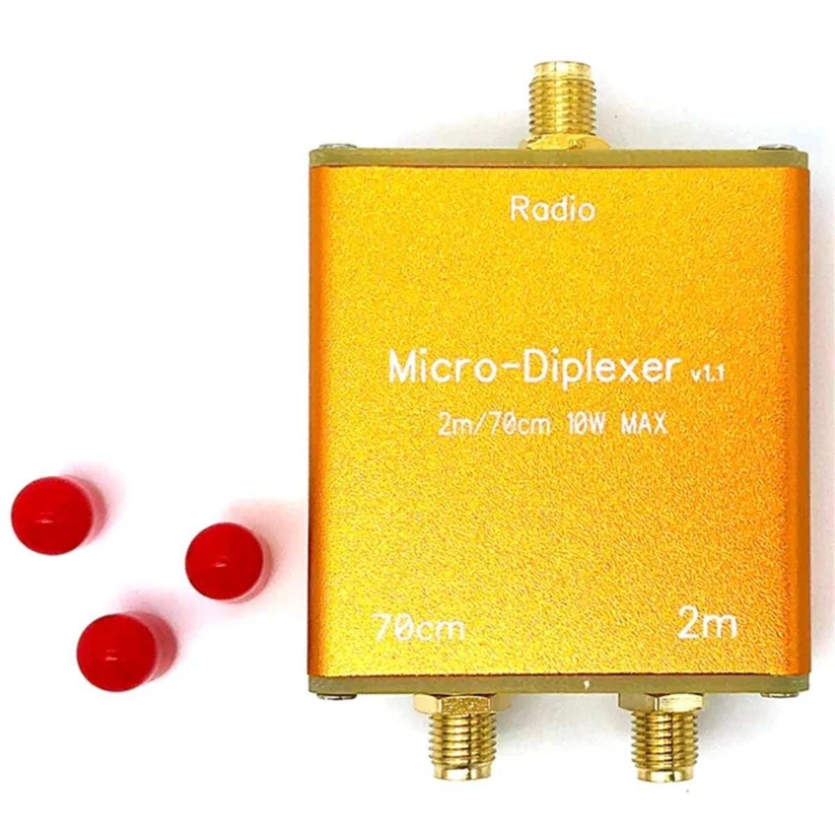 10W V/U 2m 70cm Micro-Type Diplexer Duplex Filter Used to Place Between the Transmitter and Antenna (with Shell) Rare