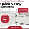 Bartnelli Wall Mounted Laundry Drying Rack for Clothes | with Patented Foldable Design for Maximum Space-Saving Efficiency 4