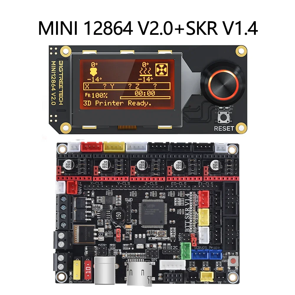 Mini Rk 144 Core BIGTREETECH MINI 12864 V2.0 LCD Display Screen For Octopus Pro SKR V1.4 ...