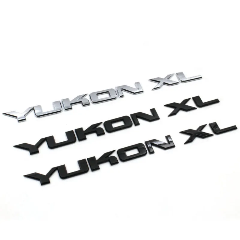

Подходит для GMC YUKON XL, персонализированная модификация логотипа автомобиля, наклейка на заднюю дверь, боковая этикетка, буква, автомобильная наклейка, автомобильные аксессуары