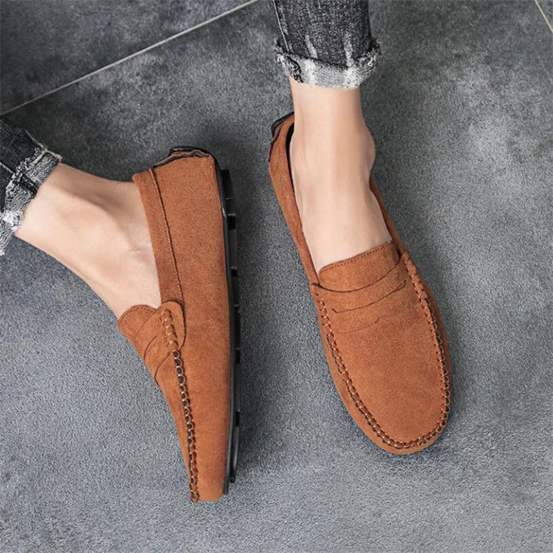 Men Loafers Casual Shoes Boat Shoes Men Sneakers   Fashion Driving Shoes Walking Casual Slip On Flat Shoes Male Sneakers Shoes