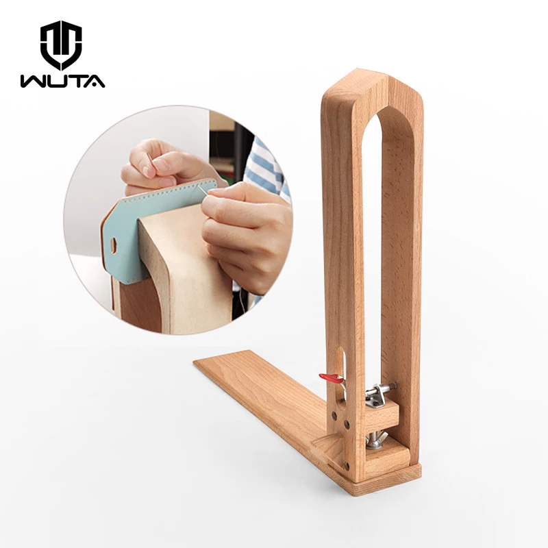 WUTA Leather Stitching Pony Hand Stitching Horse Table Desktop DIY