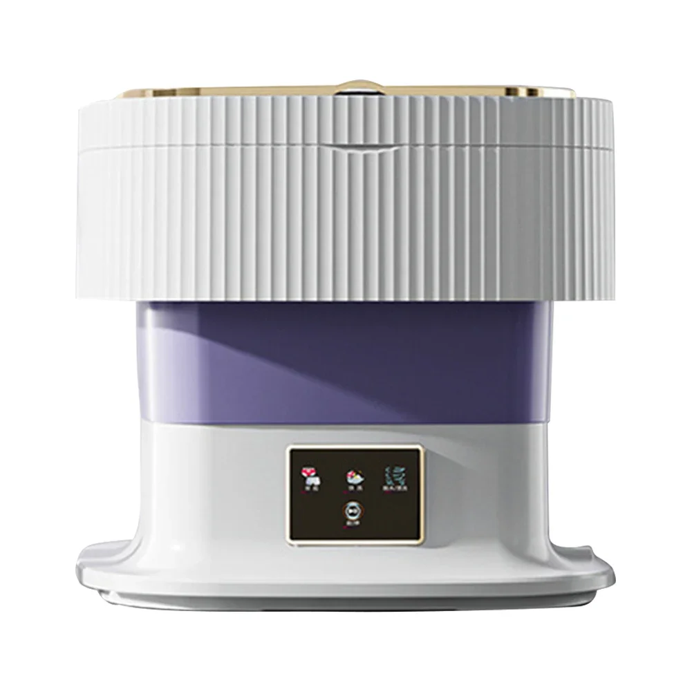 غسالة محمولة قابلة للطي مع مجفف دوار ، قابل للسحّ...