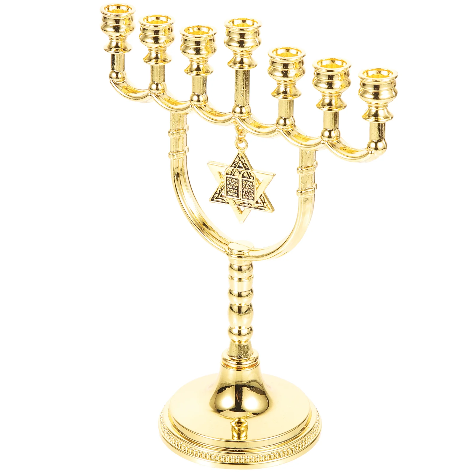 

7 Branch Menorah Candle Holders Candelabra Candlestick Holders Candle Stand