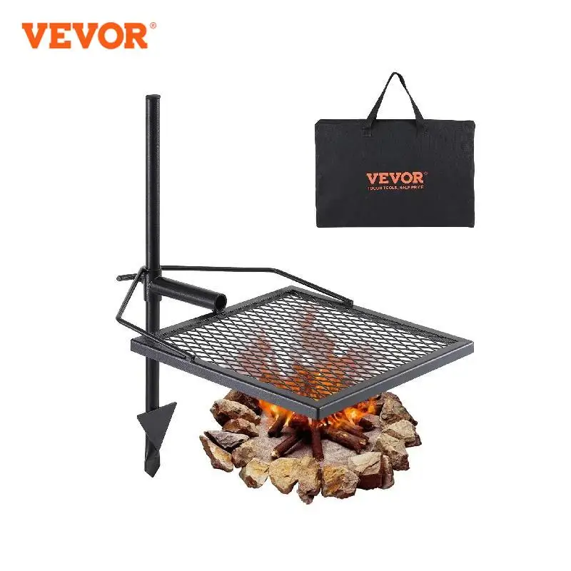 Premium Steel Portable Campfire Charcoal Grill
