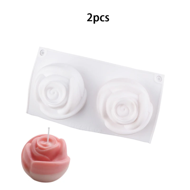 2pcs Rose