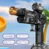 Automatic Water Absorbing Large Capacity Water Gun Summer Electric Water Gun Long Rang Pulse Watergun Outdoor Toy With Light 3