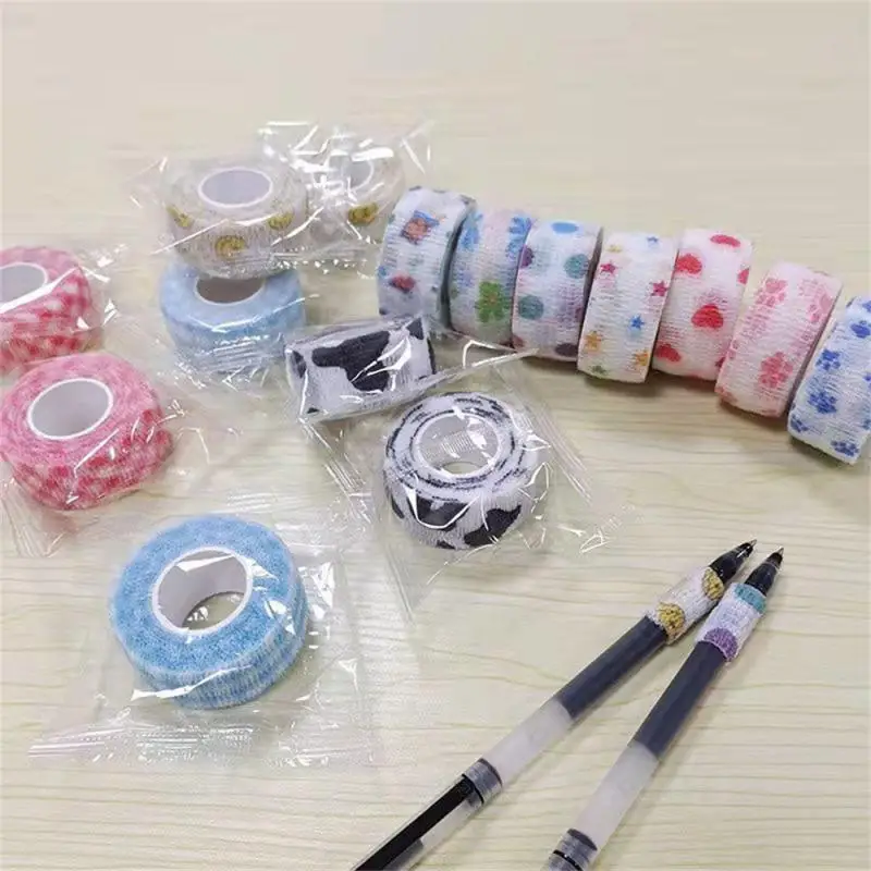 

4.5m Cute Self Adhesive Bandage Adherent Tape for Finger Wrap Stretch Stationery School Supplies