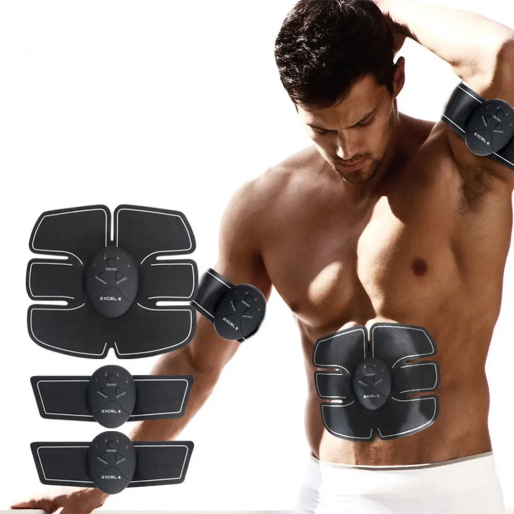 Fitness Abdominal Muscle Trainer Sport Press Stimulator Gym Equipment training apparatus Home Electric Belly exercises Machine
