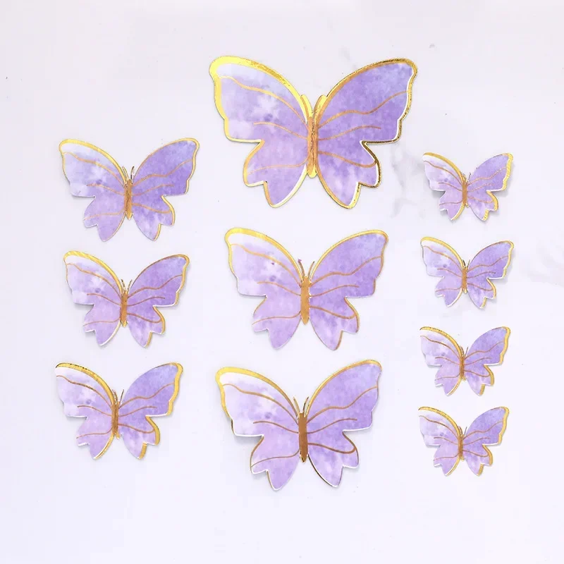 Déco 1er Anniversaire Fille Xigejob – Papillons, Kit Pour Fête, Neuf